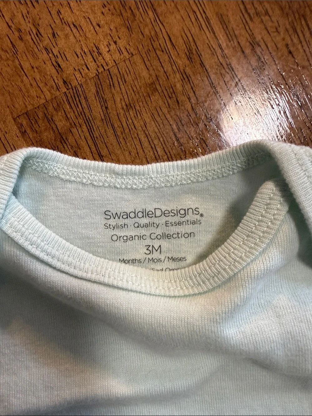Swaddle Designs Seafoam Baby One-Piece Bodysuit